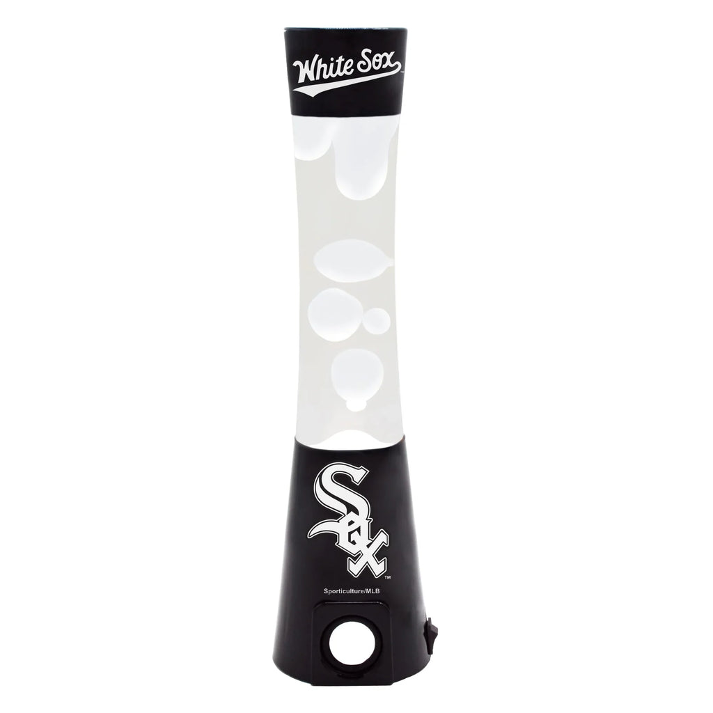 WHITE MAGMA LAMP SPEAKER CHICAGO SOX