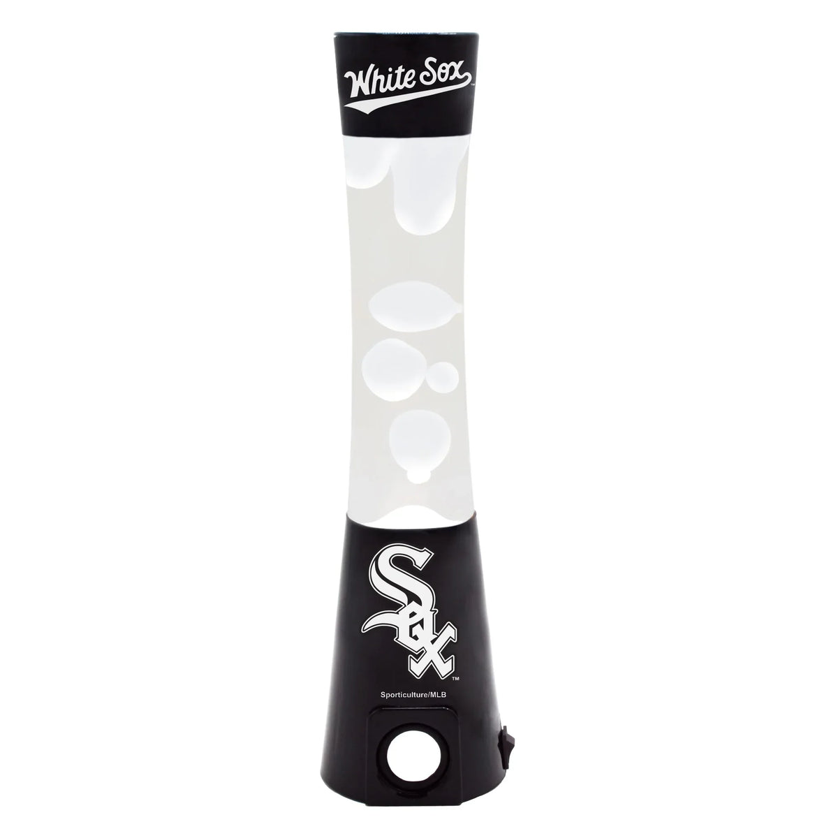 WHITE MAGMA LAMP SPEAKER CHICAGO SOX