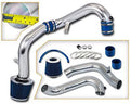 Compatible + For Air Kit BLUE Honda Intake Combo EX/LX/DX Cold Civic Racing Filter 01-05 Rtunes