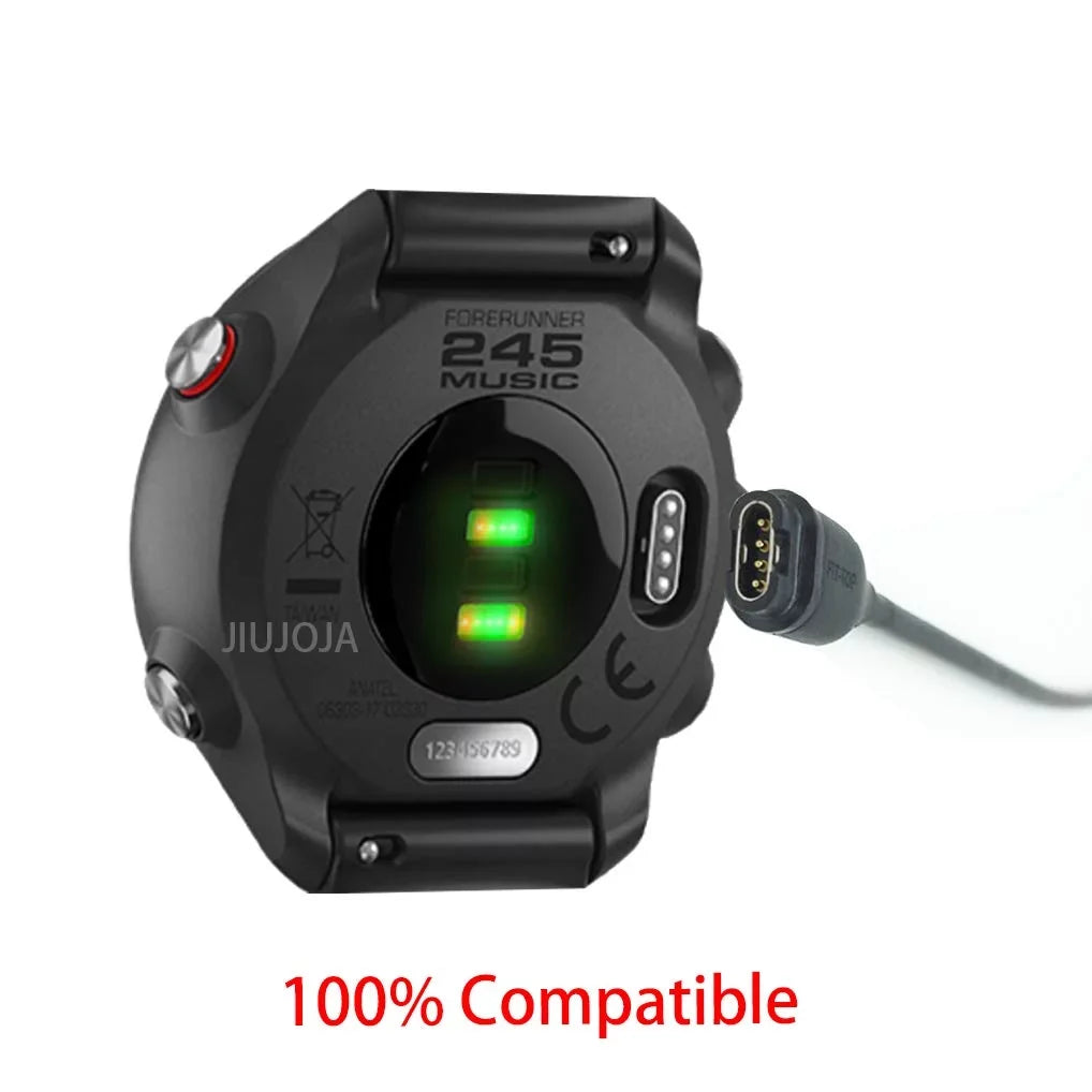 Sync S60 Charger, Clip and Forerunner HD Cable 245/Approach Screen Garmin Glass Tempered Charging for 2Pcs Data