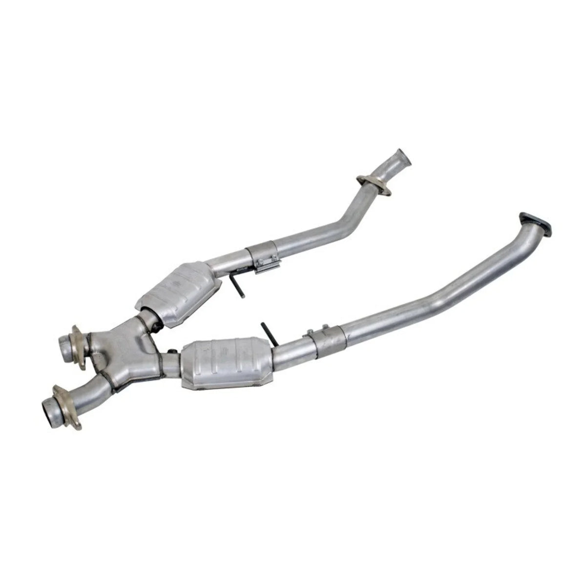 '- MUSTANG With Pipe Fits 2-1/2 GT BBK Mustang High Catalytic 96-98 FORD X Converters select: 1996-1998 4.6 Flow