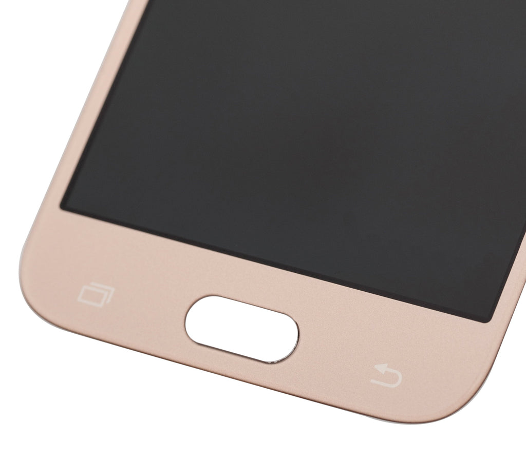/ Frame / Assembly Compatible (Gold) For Plus) Galaxy (J530 Samsung / Duo J5 Pro OLED Replacement (Aftermarket 2017) Without