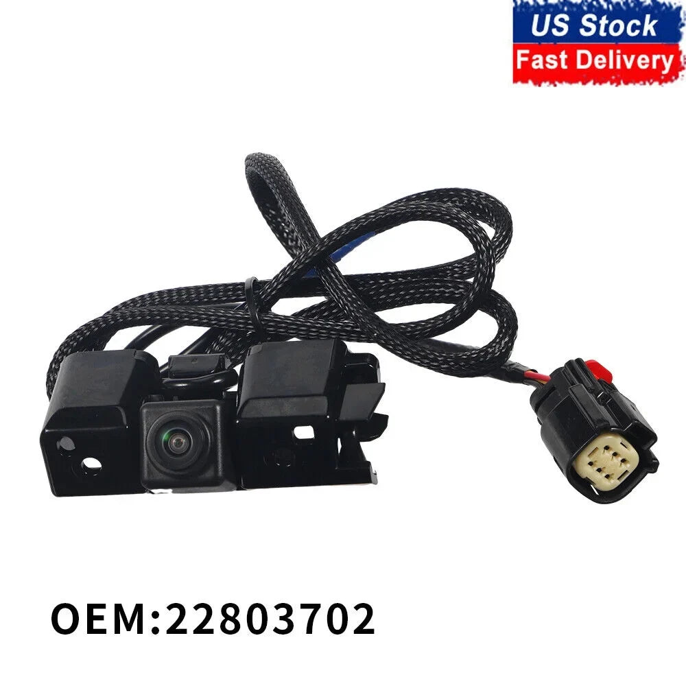 Silverado Brand Chevrolet Parking Camera New & 1500-3500 Assist for Paddsun GMC Black Sierra