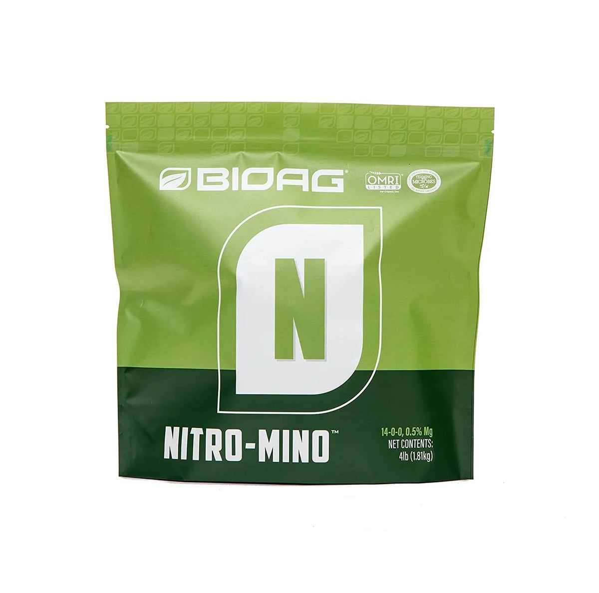 lb & Amino BioAg by Powder Fertilizer Soluble - 4 Nitro-Mino Nitrogen bottle Acids Water -