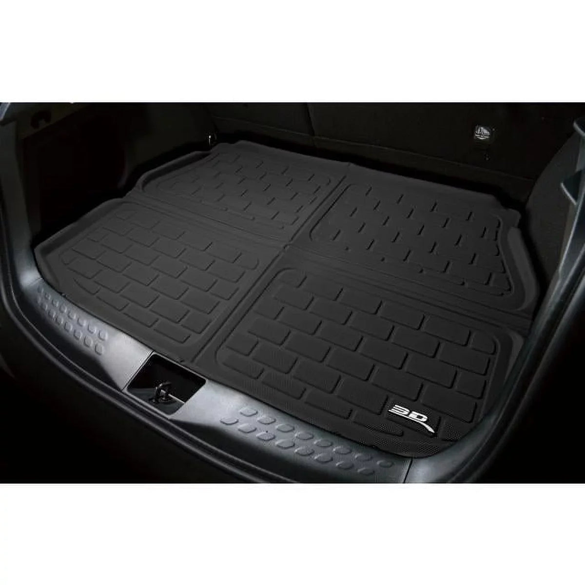 Liner with - MAXpider MERCEDES-BENZ EQS Liner Cargo KAGU Cargo 3D 2022-2024 compatible (BLACK)