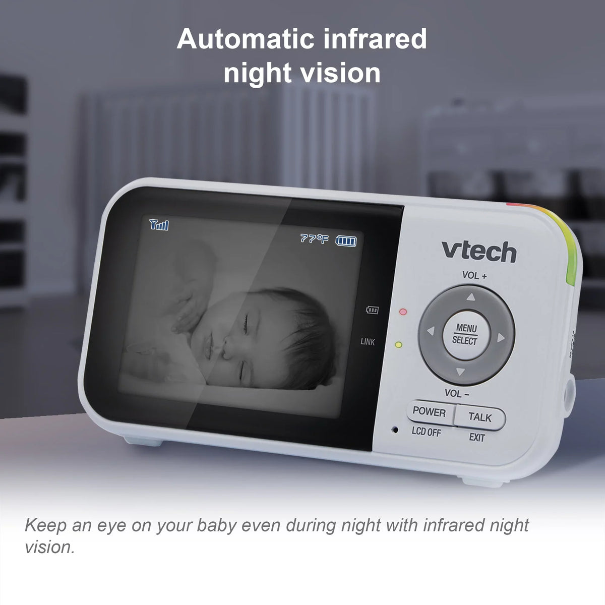 2.8" Camera with High Resolution Parent Fixed Unit Cameras and VM3254-2 VTech 2