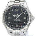 Pre-Owned Quartz A56012.1 Watch Chronospace Polished BREITLING BF563779 Steel (Good) Mens