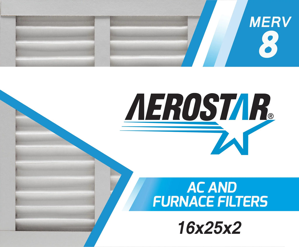 Filter, 4 Aerostar 8, Box Air MERV of 16x25x2 16x25x2,