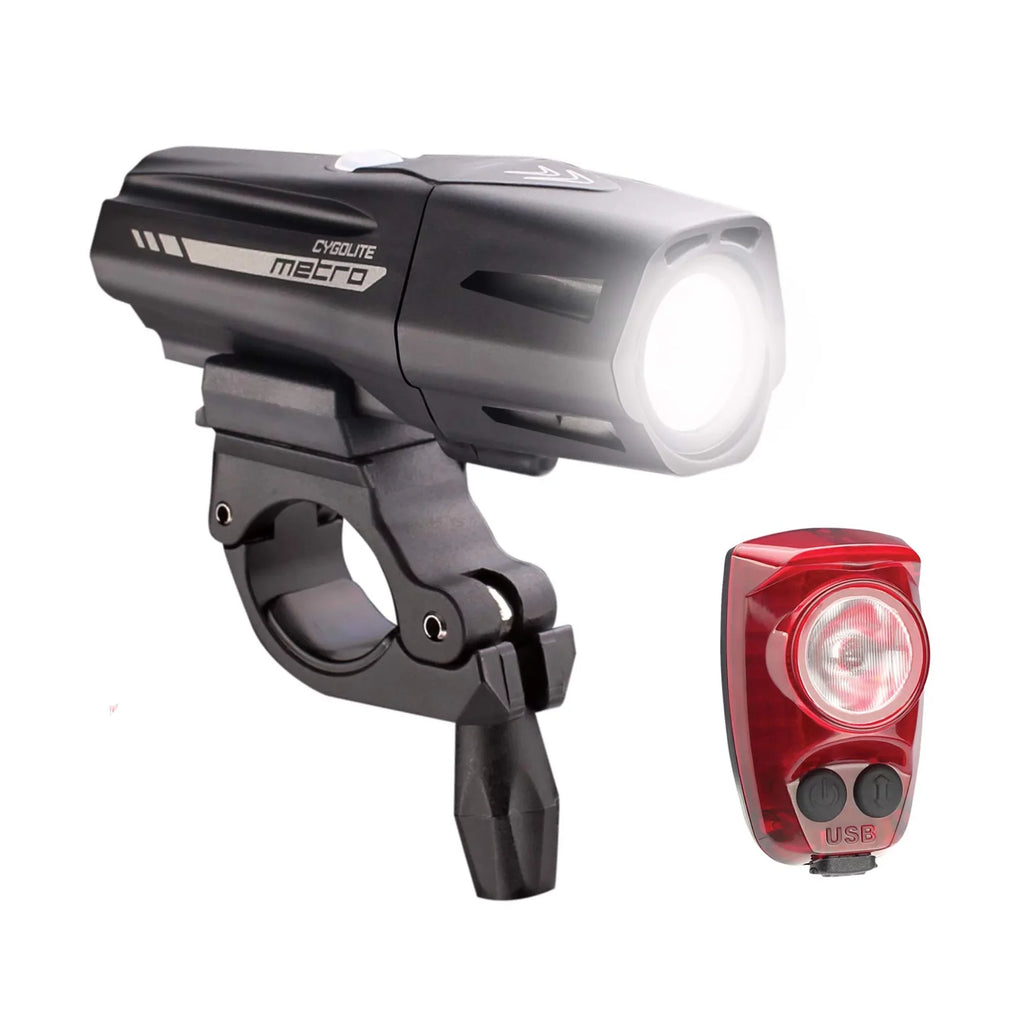 & 800 Plus Metro Set Cygolite Hotshot USB Taillight 150 Headlight Combo Pro