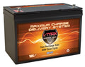Trolling 12V for Marine Thrust 100Ah Pound Volt Deep Motors AGM MR127-100 Battery 45lb 45 VMAX 12V Cycle 12