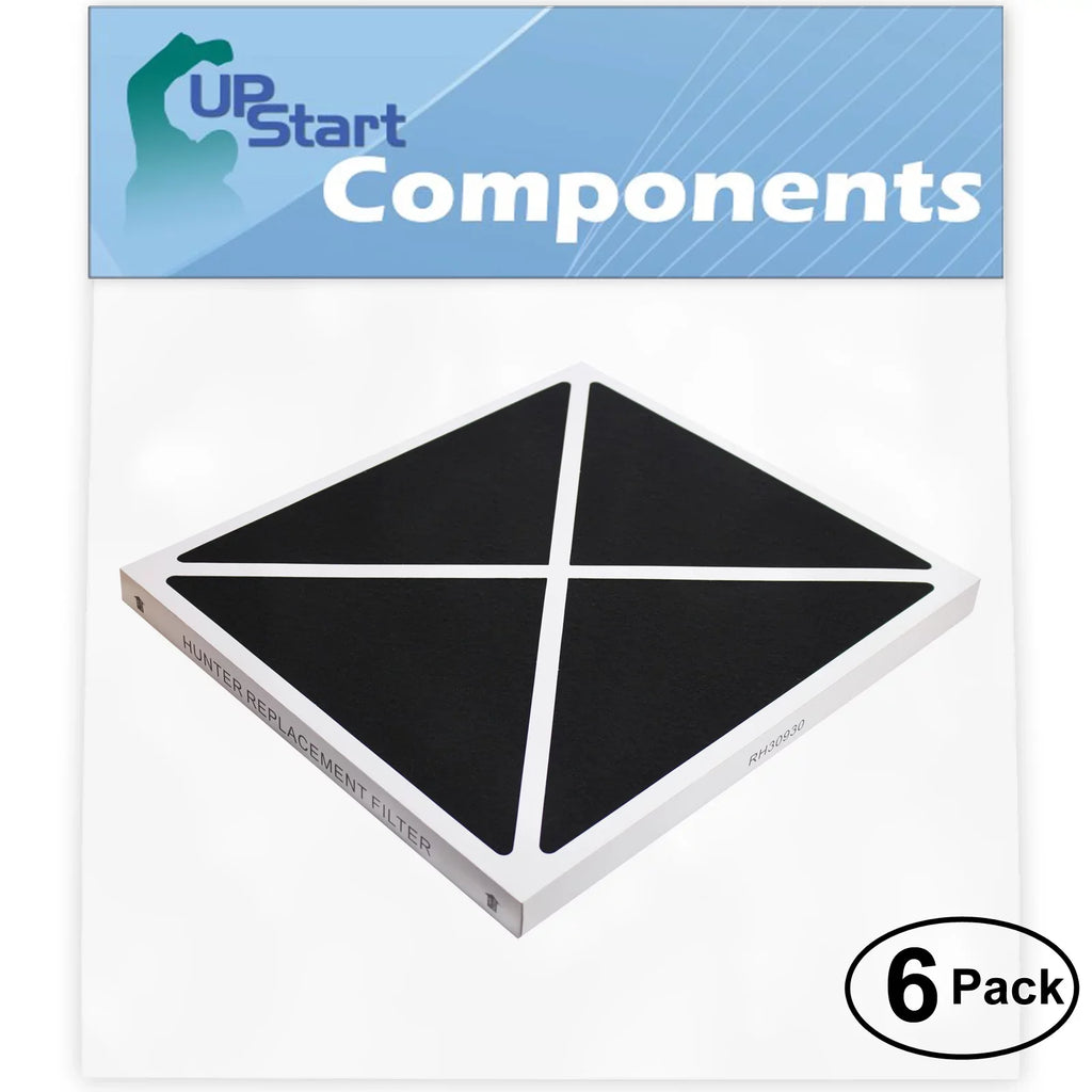 with for Filter 30930 Air Filter Air HR30374 6-Pack Purifier Replacement Compatible Hunter - Hunter