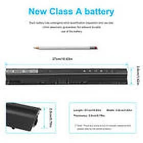 3451 GXVJ3 5558 5559 5451 Laptop 5551 for K185W Battery M5Y1K Dell 5555 Inspiron