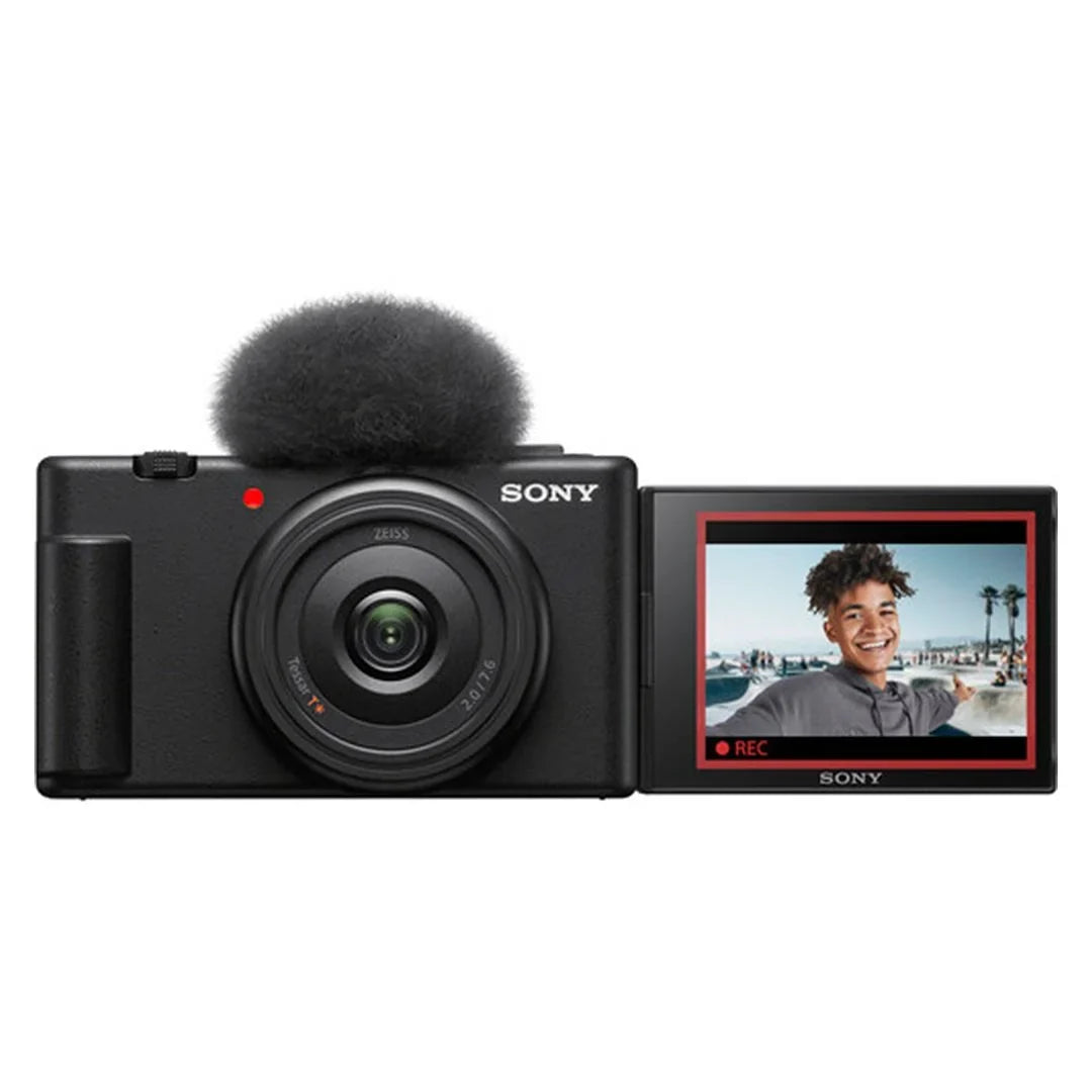 Accessory Camera + with Card Bundle 128GB SanDisk Vlogging Sony ZeeTech ZV-1F Memory (Black)