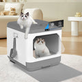 Enclosed Enclosure Litter Removal, Cat Drawer Box, Pan Type Scoop, Litter Easy Large Litter Pottywith Box Odor Cleaning Cat Furniture, And Scoop. Litter Cat Cat Arcwares