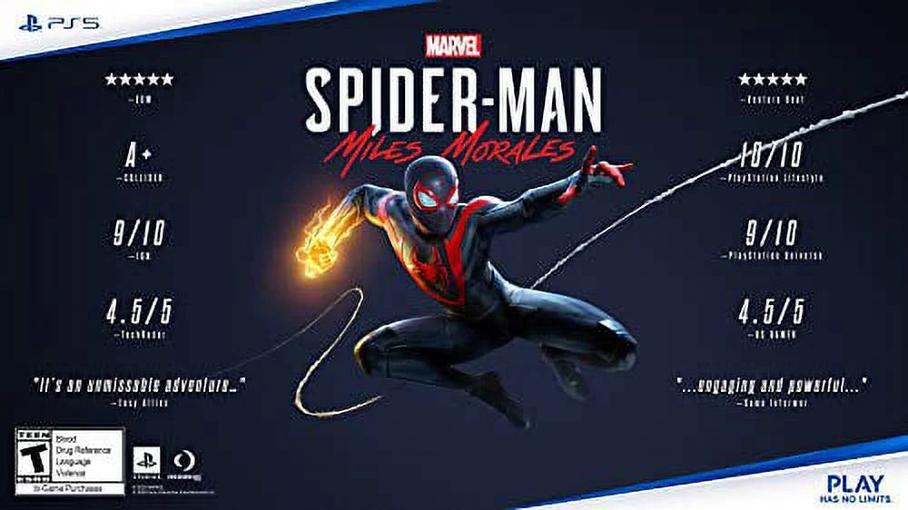 Miles - PlayStation 5 Morales Spider-Man: Marvel's