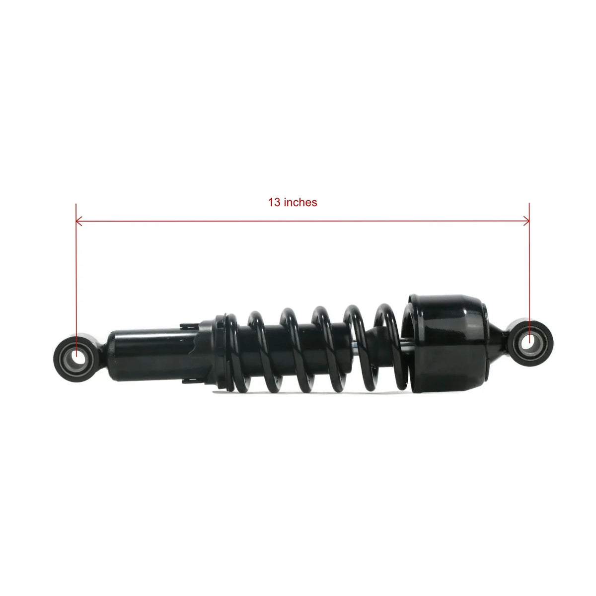 (2) 13" Black The Shocks Shop Rear | ROP Dyna Super Glide Suspension Harley-Davidson FXD 2002