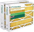 X8790 Pleated Lennox 11 Air PCO14-23 Filterbuy 20x21x5 for / Furnace AC MERV Filters (2-Pack) HVAC