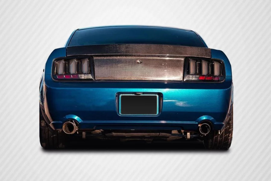OEM Mustang Creations Piece - Look 1 2005-2009 Carbon Ford Trunk
