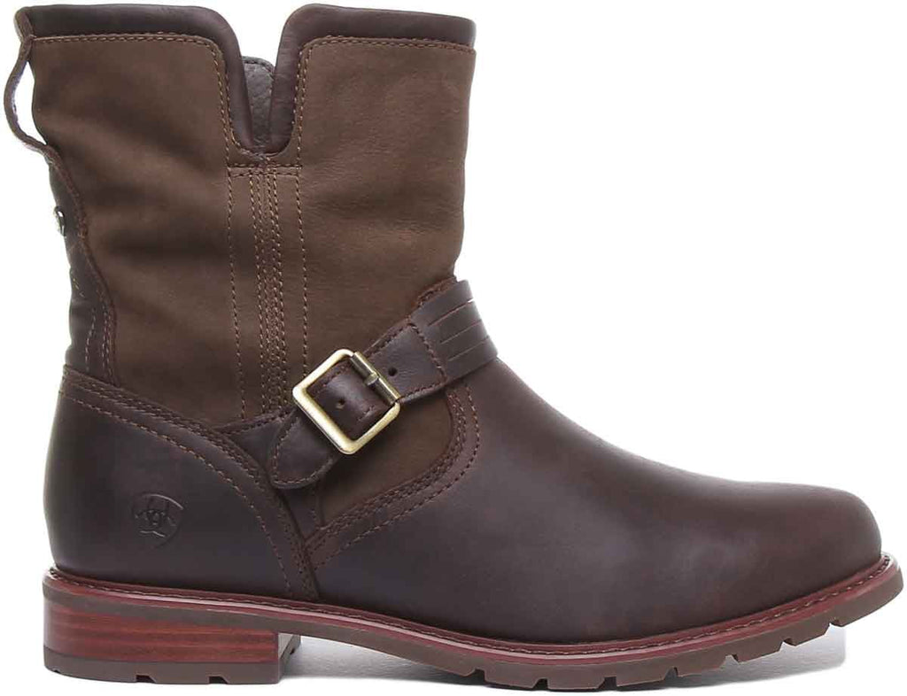 Size Choco In Grain Full 6.5 Women's Boot Ariat Waterproof Ankle Leather Savannah 7"