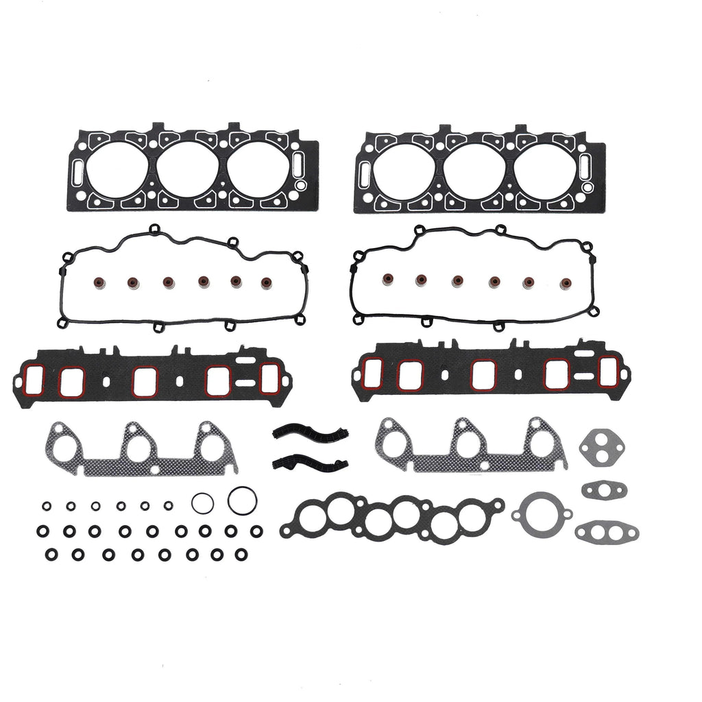 HGB4142 Head 91-95 Cylinder B3000 DNJ Fits Set 1994-1995 Fits Mazda Cars RANGER, OHV & Trucks select: Fitsd 1991-1995 3.0L FORD 12V MAZDA Gasket