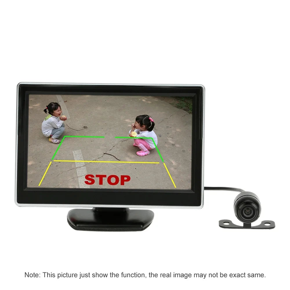 Car Tft Reverse Rookin Inch Rear Lcd +Camera 5 Display Huiop Reverse Lcd Walmeck 5 Reverse View 5-inch Rear Reverse Tft + +Car Monitor,DisplayCar DisplayView Car