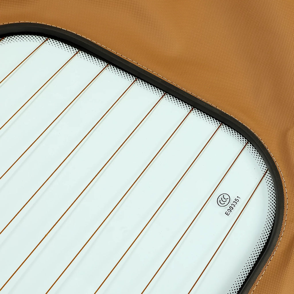 Kojem Glass Window Heated Sailcloth Vinyl Miata Convertible with Top for Tan 1990-2005 Mazda Soft