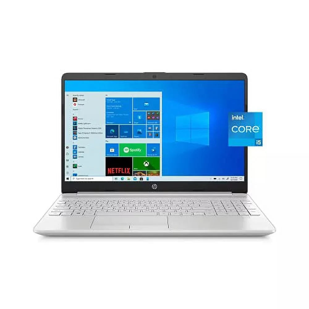 Xe WiFi 256GB SSD Backlit DDR4 Accessories 16GB Silver PC Keyboard Graphics HP i5-1135G7 BT Iris Laptop Webcam Windows 10 HD 2022 4-Core NVMe w/RE RJ45 AC USB-C Touchscreen Intel 15.6" HDMI