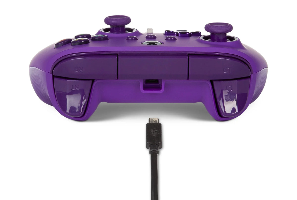 X|S Enhanced Xbox for - Wired PowerA Series Purple Royal Controller
