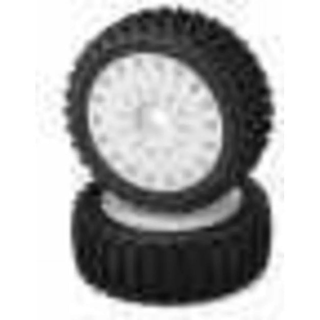 Magma Yellow White Tire Compound JConcepts Premounted 2 3060-1097