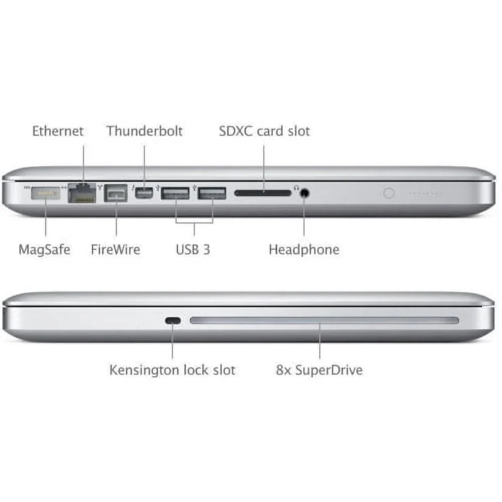 MacBook Core - Pre-Owned Like Laptop RAM MD101LL/A New Pro 4GB Silver 13" i5 (2012) 250GB HDD 2.5GHz Apple