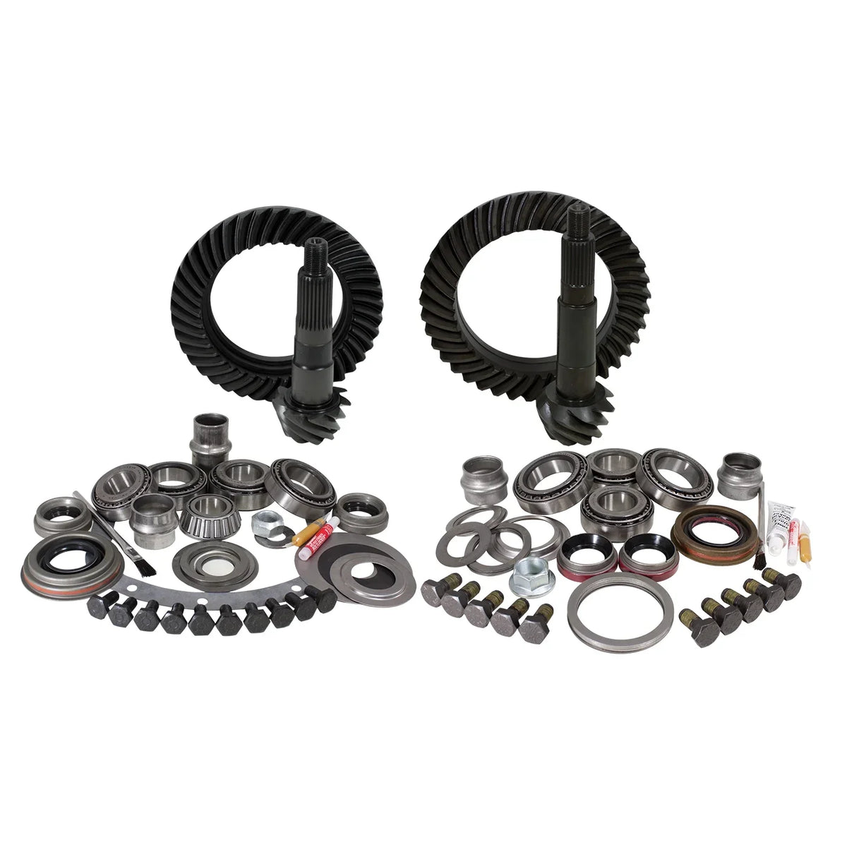 front XJ & Chy D30 Kit, Standard Install Jeep & YJ, 8.25 & 4.88 Gear rear, USA