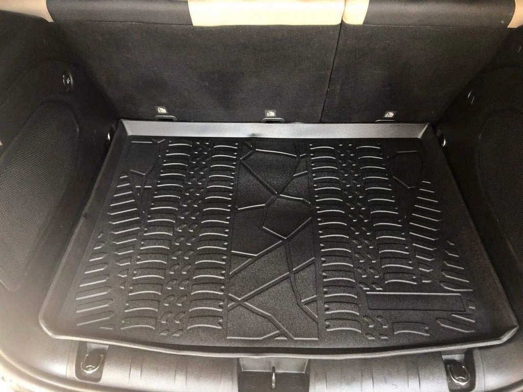 Mat 2015-2023 Cars Mats – Pre-Cut Trunk to – Raised Weather-Resistant EACCESSORIES Renegade Easy Non-Slip Jeep EA for with Design Liner – Car – Cargo for Mat Laser Lip Trunk – Rubber Install Trunk