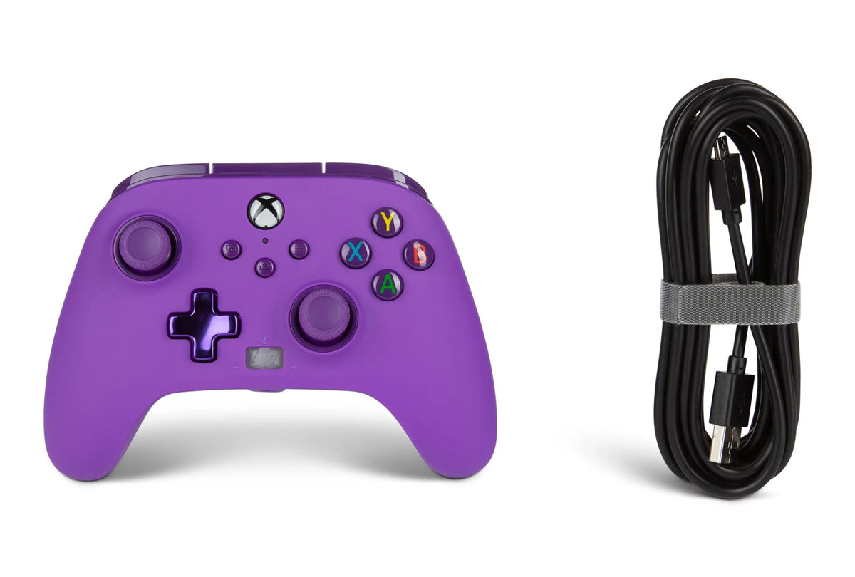 X|S Enhanced Xbox for - Wired PowerA Series Purple Royal Controller