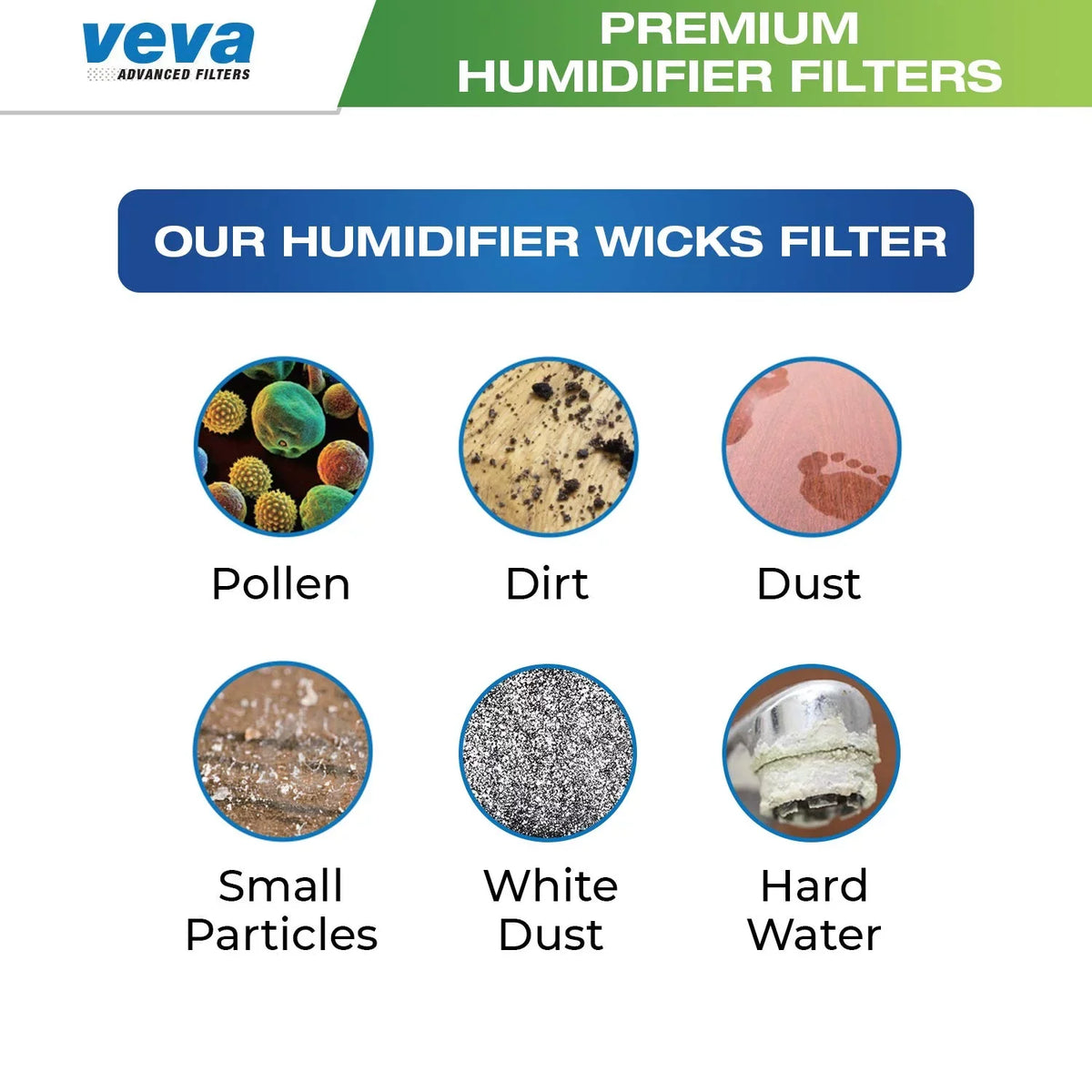 for Pack Filters VEVA Replacement Premium Humidifier 3 HW E Filter