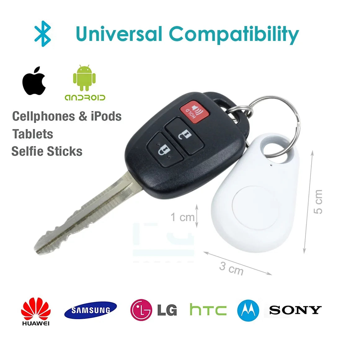 Mini XS 5S Compatible 5C S5 11 10 Control S10 Foto&Tech Release Video Wireless 8 6 Edge XR Air 7 Samsung X Shutter 8+ 7+ 6s+ (White) iPhone iPad Galaxy Camera 4in1 Selfie with S9 Remote Smartphone HTC