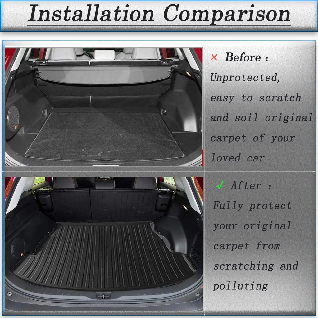 Protection No All TPO Cargo For Cargo Liner Mats CRV Hybrid 2017-2022 Weather Honda