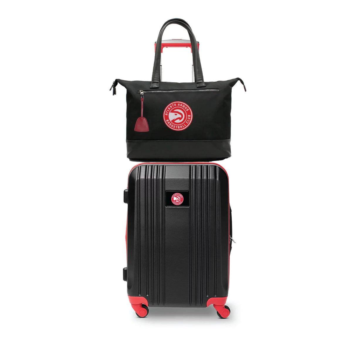 Bag Set Luggage Laptop Tote Atlanta Hawks MOJO Premium and