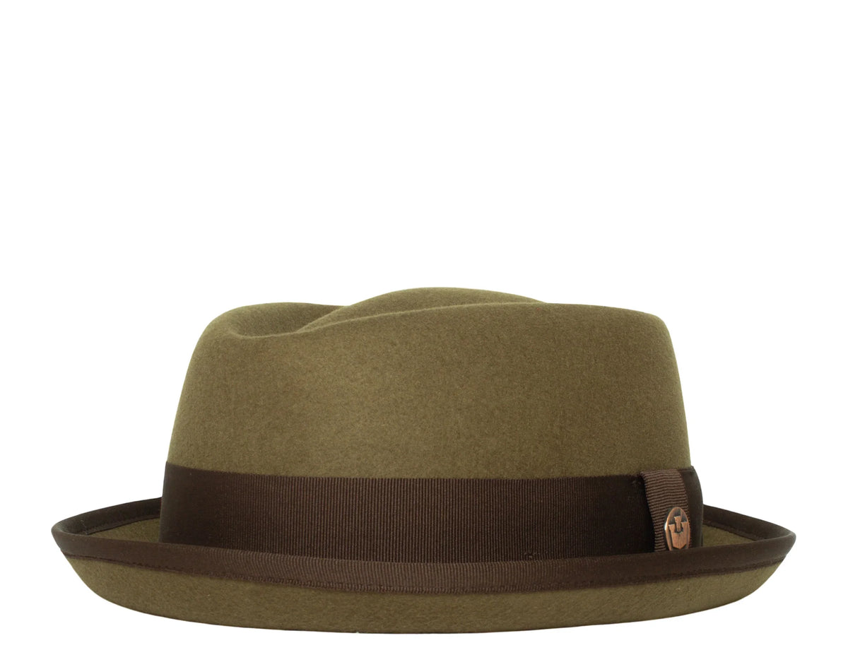 BrosGoorin Fedora Wool HatOliveM Bros Goorin Ryan Pointo