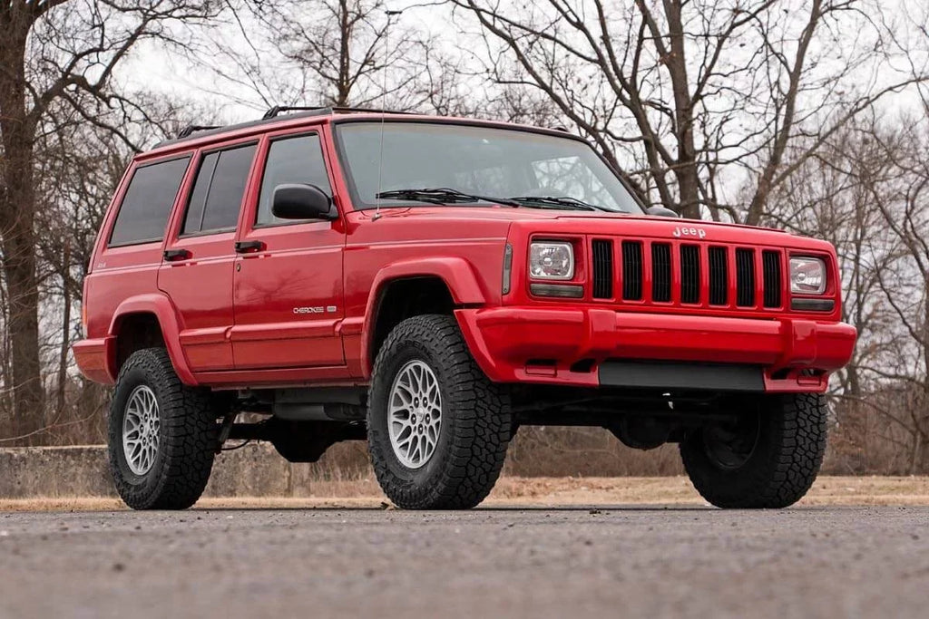 Shocks II (fits) Cherokee Country 670XN2 1984-2001 Leaf | XJ Rough Series N3 Suspension | Kit Jeep Add Lift 3" |