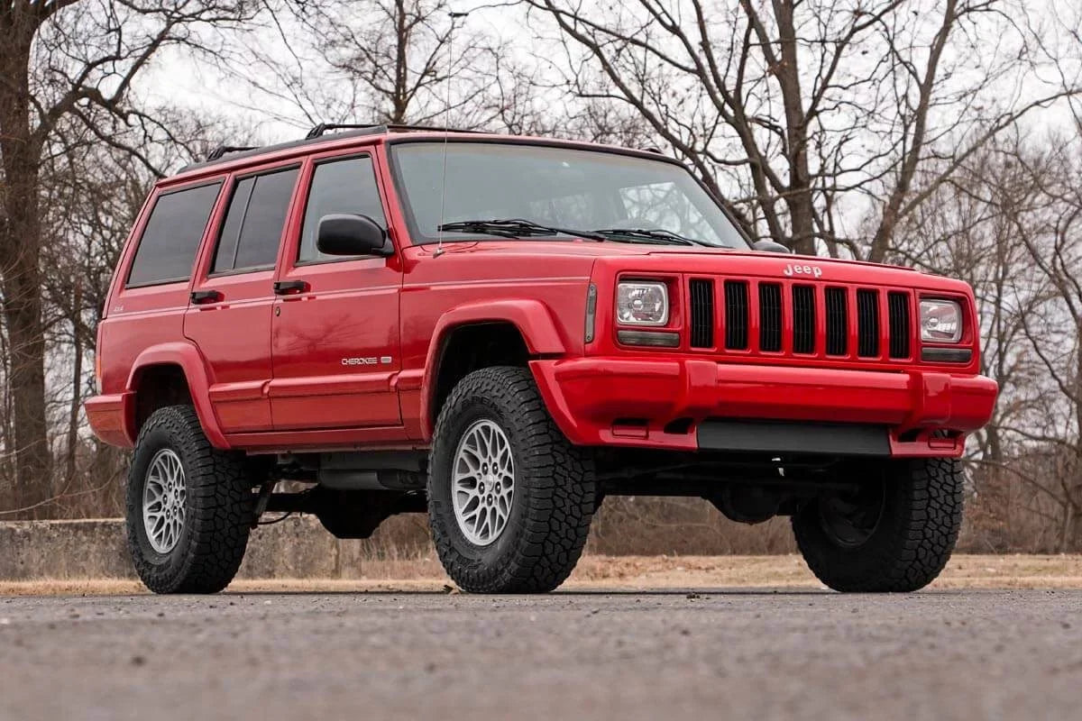 Shocks II (fits) Cherokee Country 670XN2 1984-2001 Leaf | XJ Rough Series N3 Suspension | Kit Jeep Add Lift 3" |