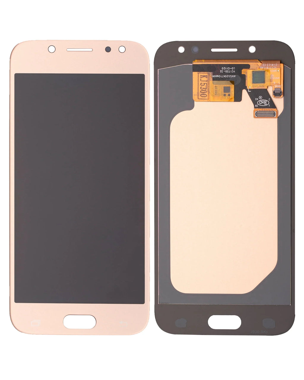 / Frame / Assembly Compatible (Gold) For Plus) Galaxy (J530 Samsung / Duo J5 Pro OLED Replacement (Aftermarket 2017) Without