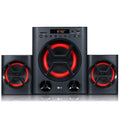 (Used - LK72B Bluetooth Channel Good) 40W 2.1 Home LG XBOOM Black/Red System, Theatre