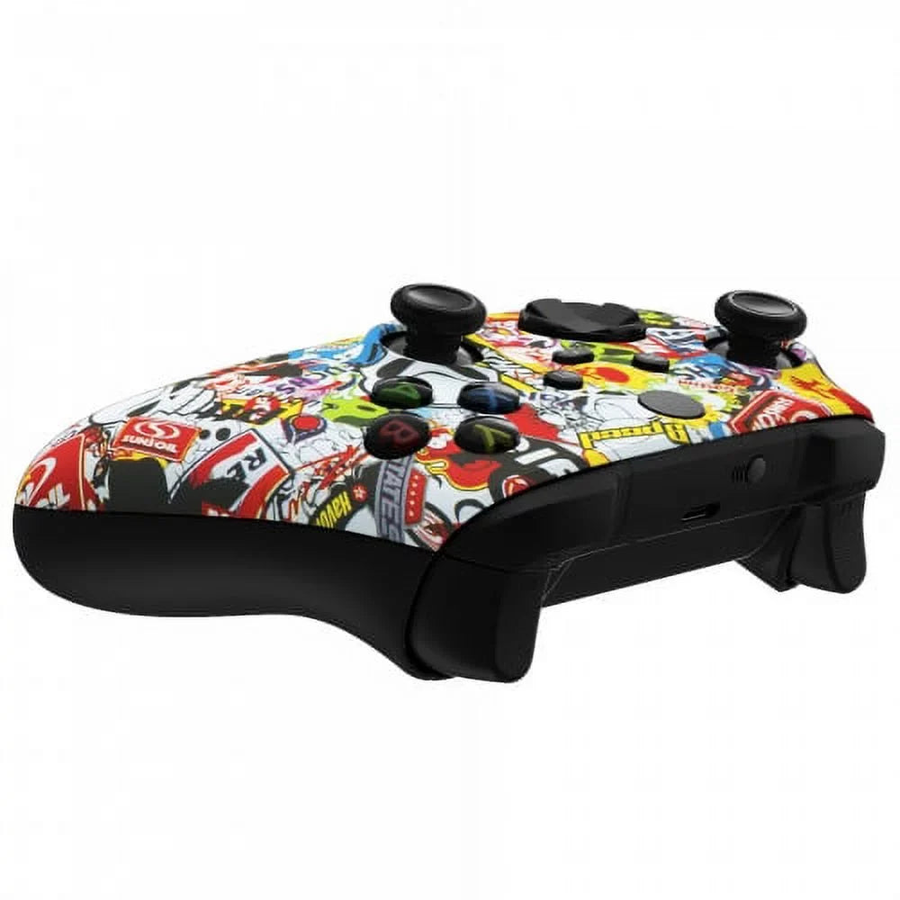 Controller jack) "Sticker Custom Bomb" (with 3.5 X Unique One Design Xbox UN-MODDED