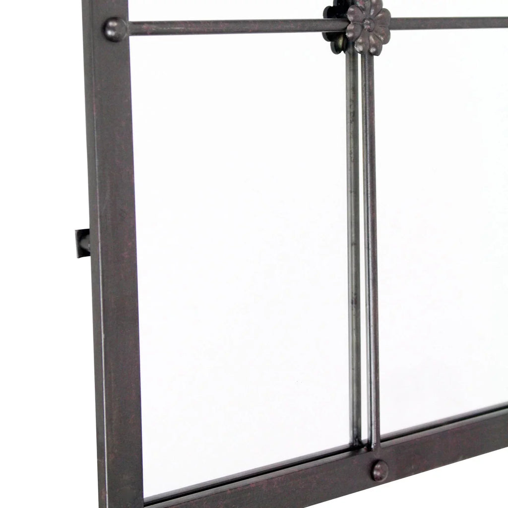 Kinslee 38H Home Mirror Accents Window Pane 23.5W Wall - x in. Aspire