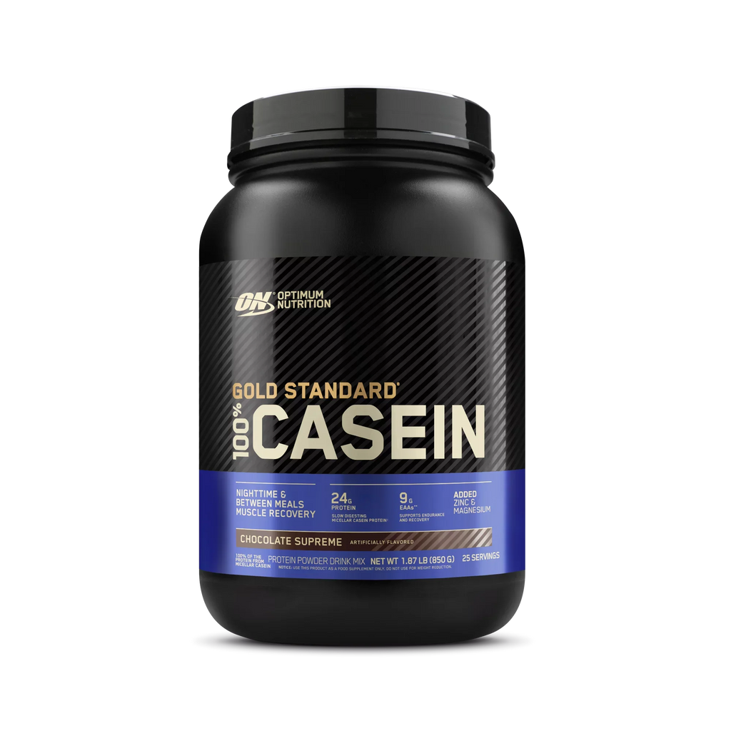 lb, Protein Nutrition, Servings Supreme, g 100% Optimum 24 1.87 Powder, Standard Gold Chocolate Casein, 25