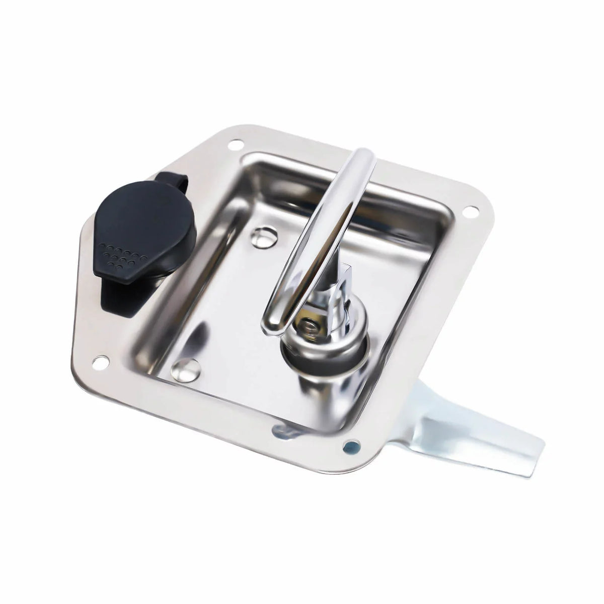 Tool Door Keys 6 of Folding w/ Lock 12 T-handle RV Set Latch Steel Box Stainless