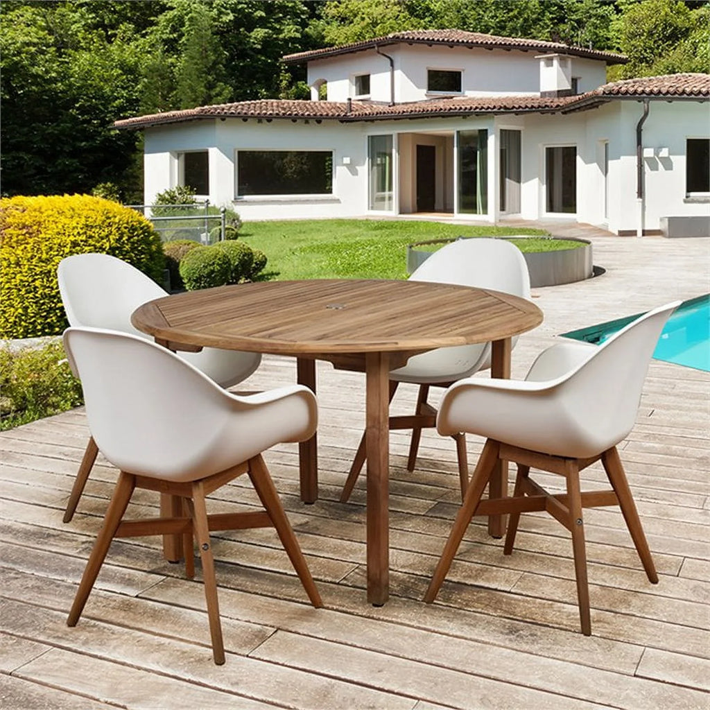 Dining Deluxe Home International Charlotte Set Amazonia Patio Piece 5