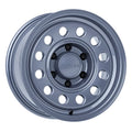 25 Rim 501UG Offset 5X130 Gray (Quantity Utility Convoy 18X8 NOMAD 1) of