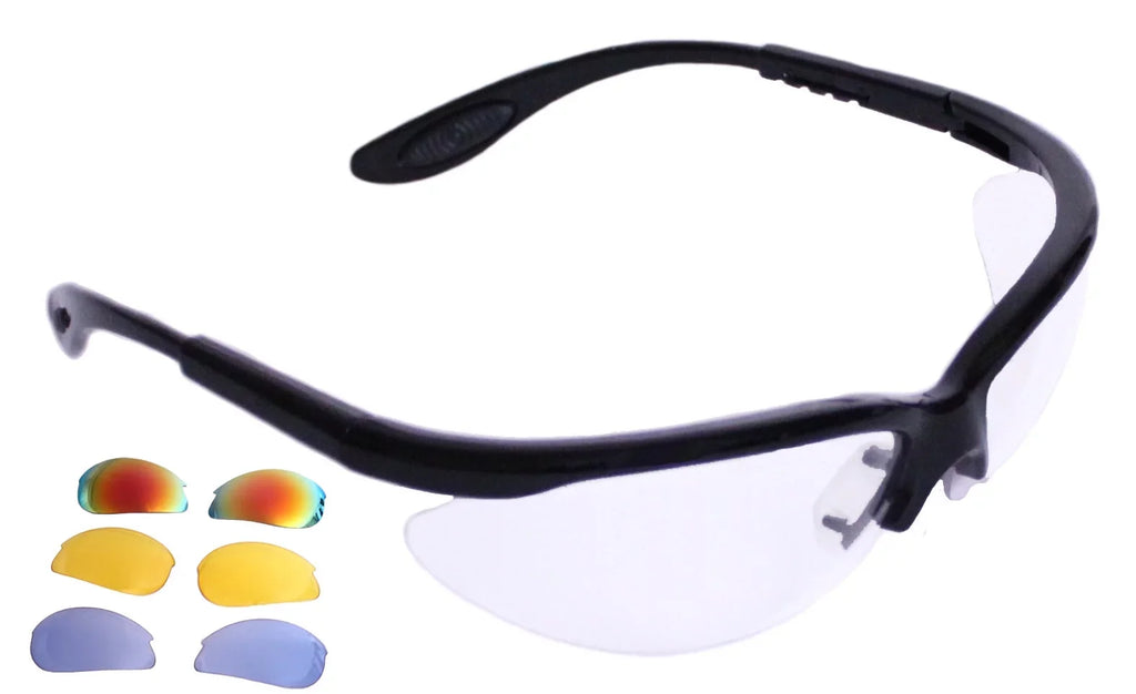 Eye Eyeguard) - Python Lense w/free Multi RG Goggle, Protection BLACK (Eyewear, case Racquetball/Squash/Pickleball
