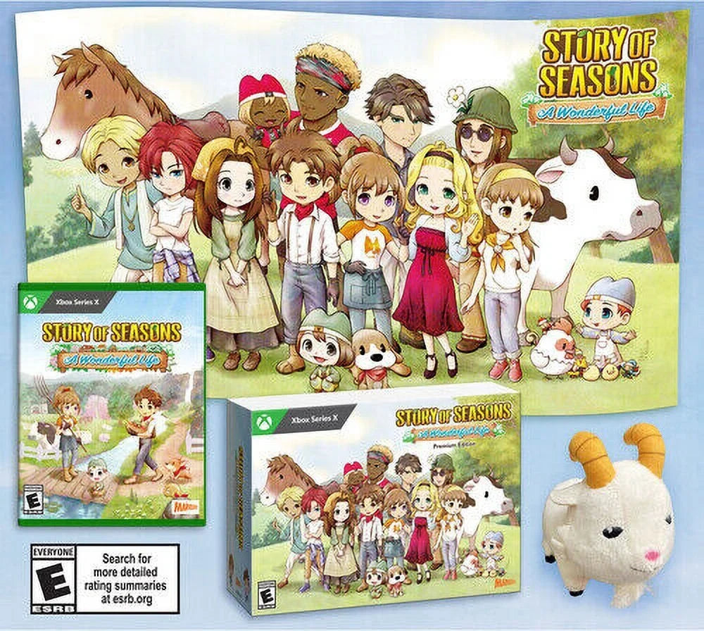 Edition X Seasons: Wonderful Life Xbox [New Series Premium A Game] for of Video Story